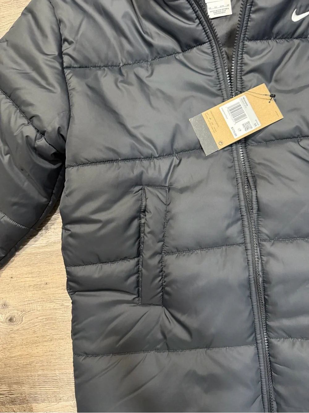Nike Sportswear Therma Fit Long Hooded Puffer Jacket Loose Parka HV4912-010